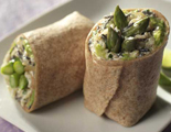 Asparagus and Avocado Wrap